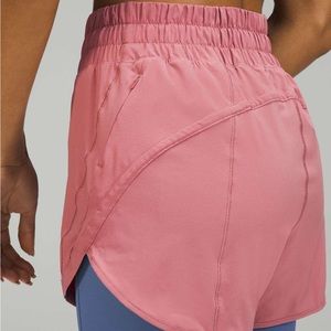 Lululemon pink shorts